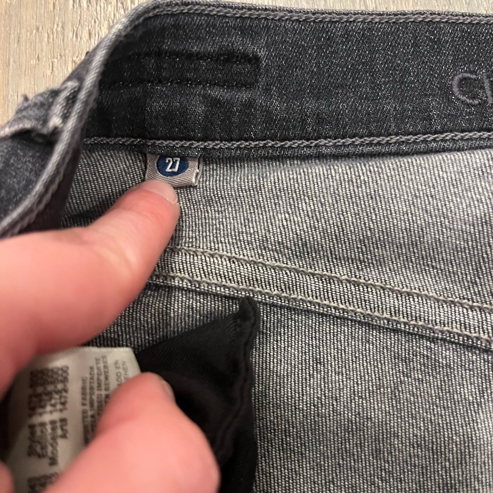 Citizens‎ of Humanity Women’s Liberty Bell Bottom Grey Jeans Size 27 Stretch EUC - Picture 4 of 7